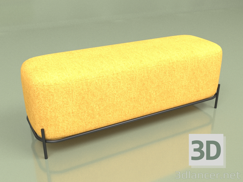 3d model Pouffe Pawai width 120 - preview