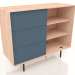 3d model Chest of drawers Fina 118 (Smokey blue) - preview