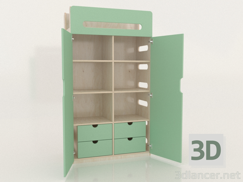 3d model Open wardrobe MOVE WF (WMMWF1) - preview