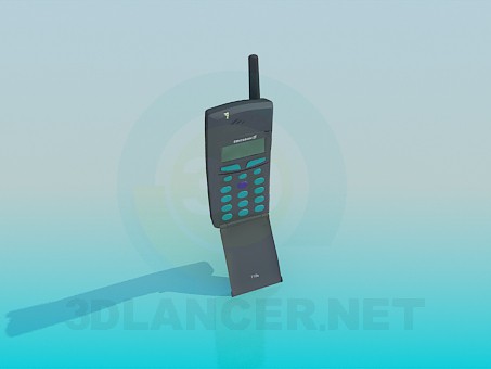 Modelo 3d Telefone - preview