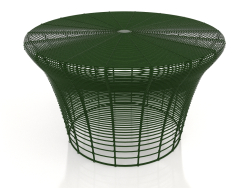 Tabouret bas (Vert bouteille)