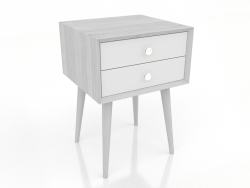 Comodino (bianco RAL 9010)