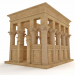 3D Mısır Philae Tapınağı Trajan Kiosk modeli satın - render