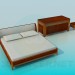 3d model Furniture in the bedroom - preview