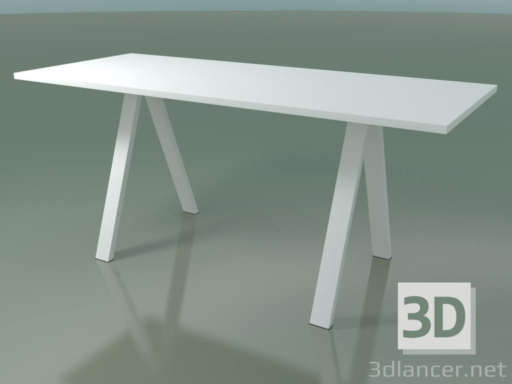 3d model Table with standard worktop 5020 (H 105 - 240 x 98 cm, F01, composition 1) - preview