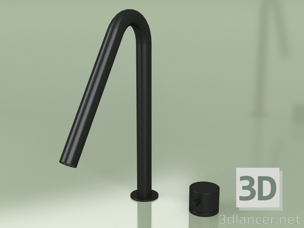 modello 3D Batteria 2 fori con bocca girevole 288 mm (13 32, NO) - anteprima