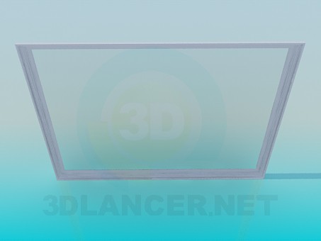 3d модель Величезне дзеркало – превью