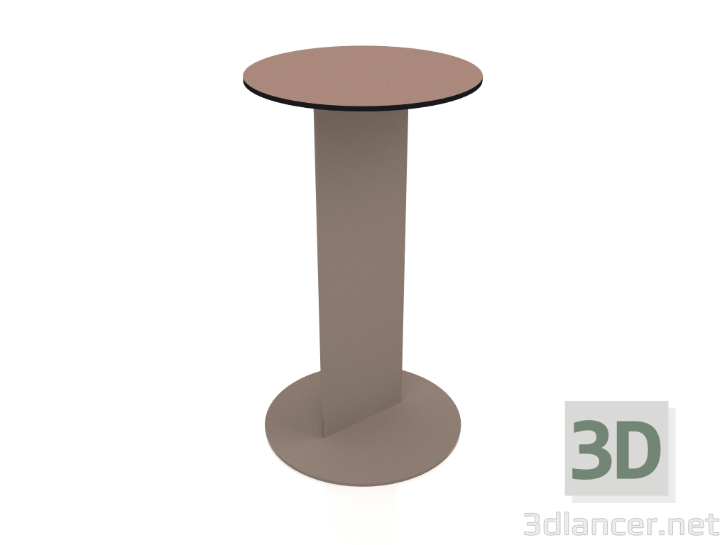 3d model Mesa auxiliar (Bronce) - vista previa