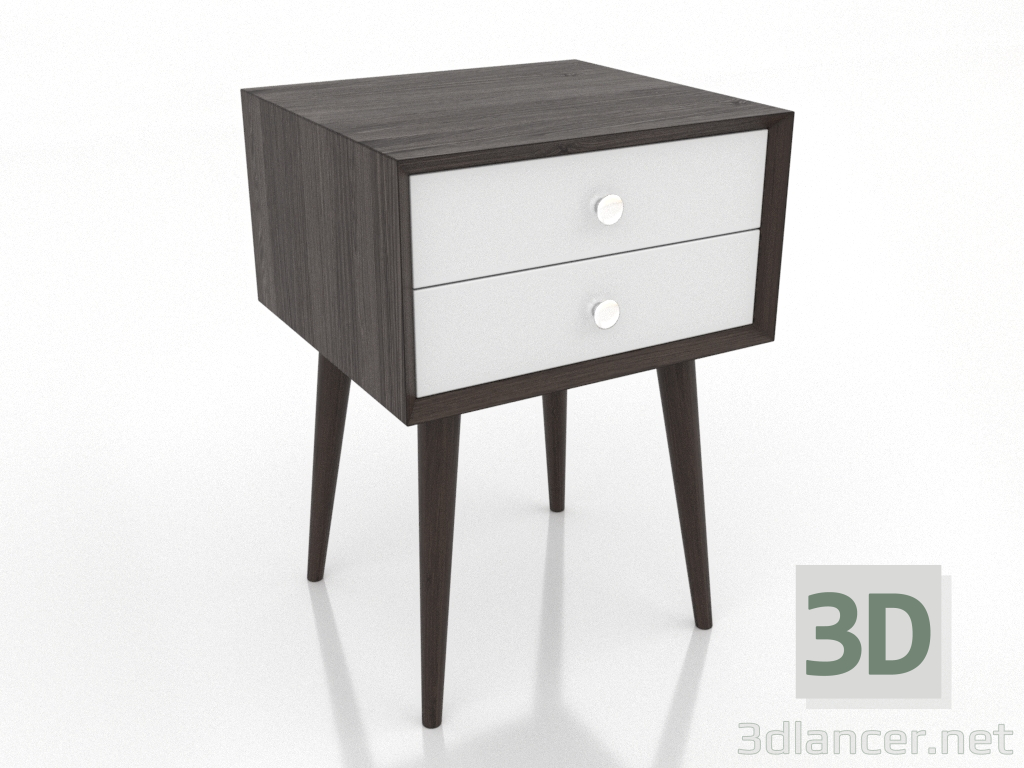 3D modeli Komodin (dişbudak ceviz) - önizleme 3D modeli Komodin (dişbudak ceviz) - önizleme