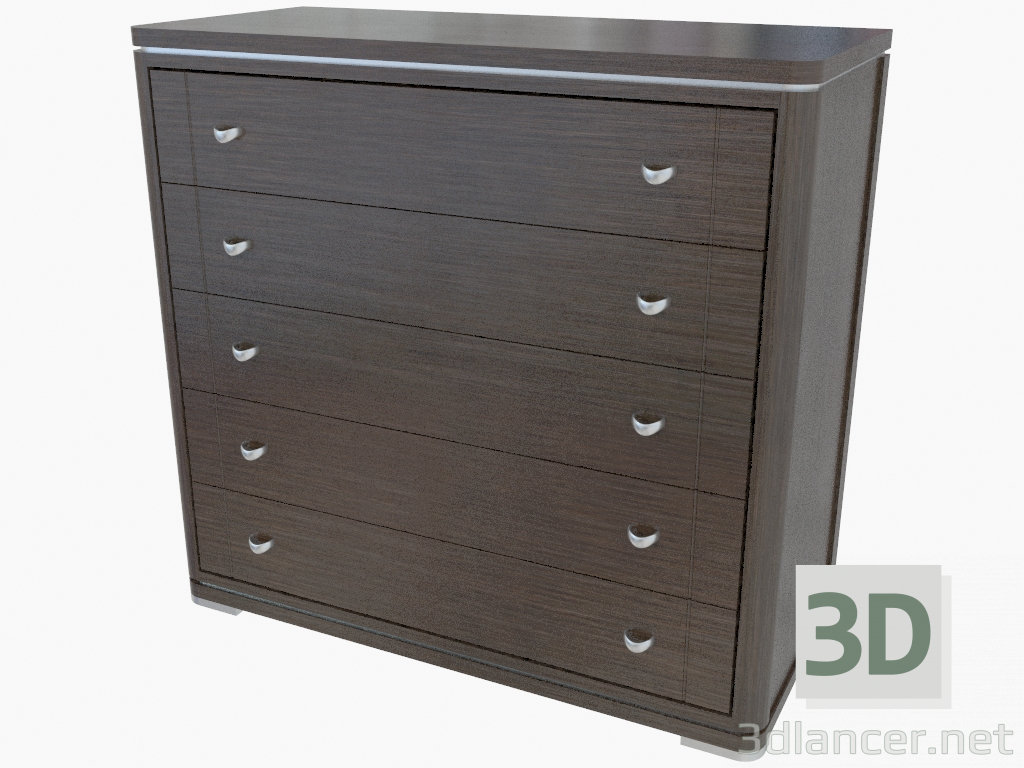 3d model Chest of drawers (467-32) - preview