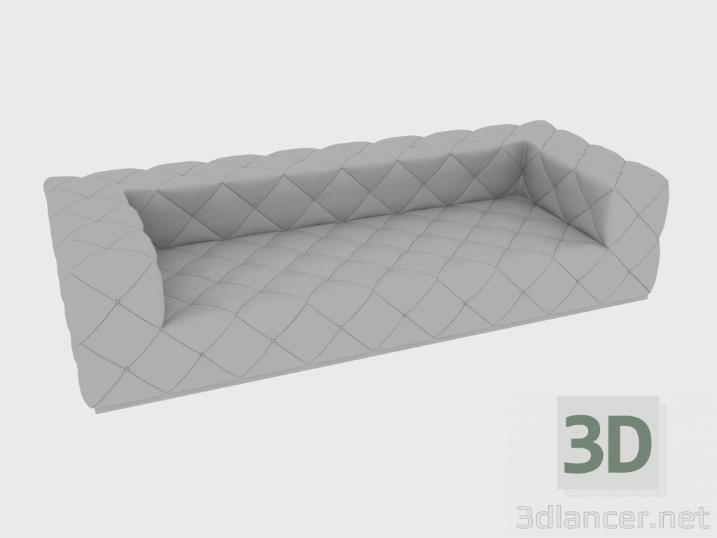 3D Modell Sofa MUSS SOFA (290x120xH65) - Vorschau