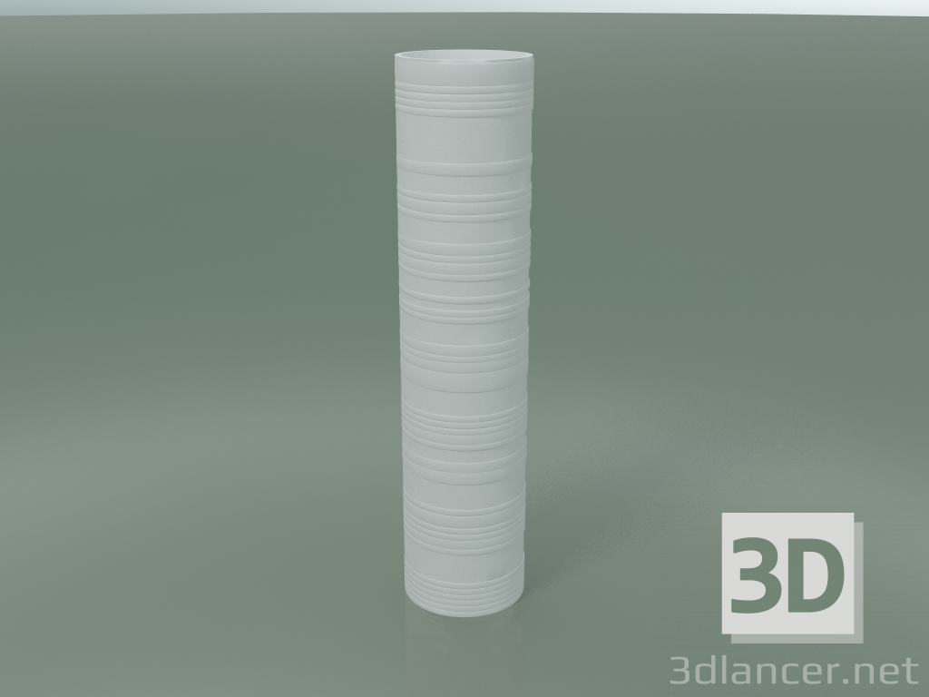 modello 3D Vase Street 5 (bianco) - anteprima