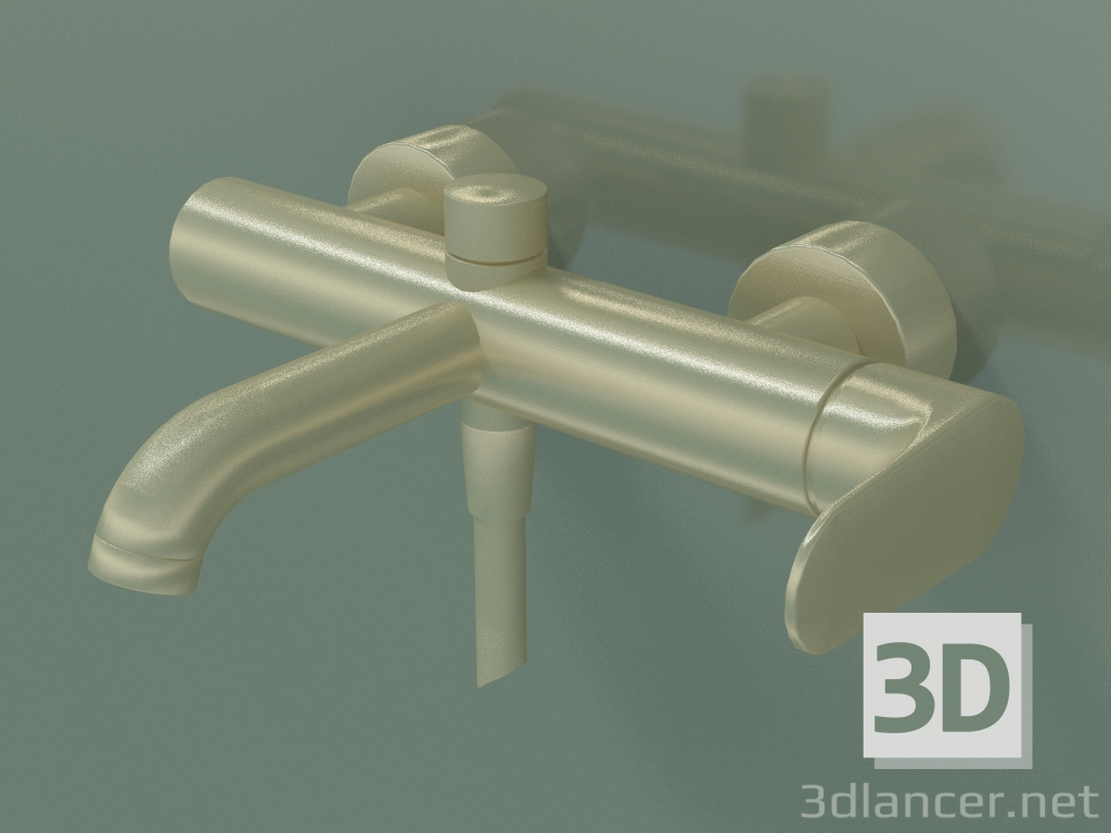 3d model Single lever bath mixer for exposed installation (34420250) - preview