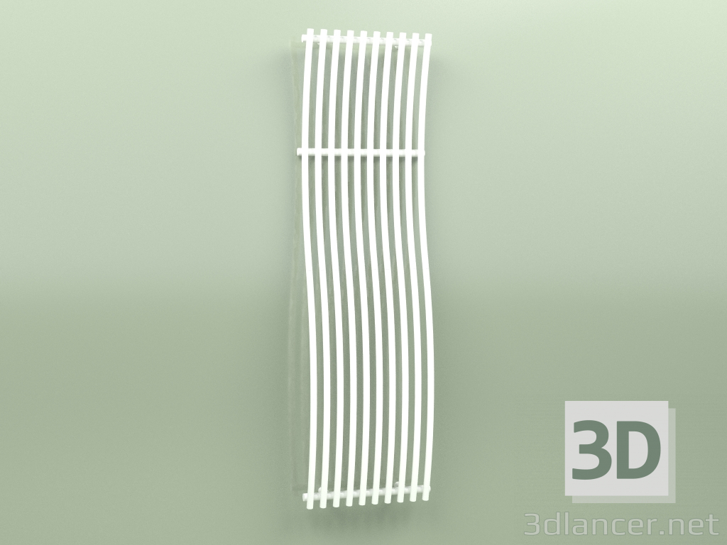 modello 3D Scaldasalviette - Imia (1800 x 510, RAL - 9016) - anteprima