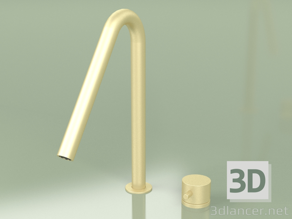 modèle 3D Mélangeur 2 trous avec bec orientable 288 mm (13 32, OC) - preview