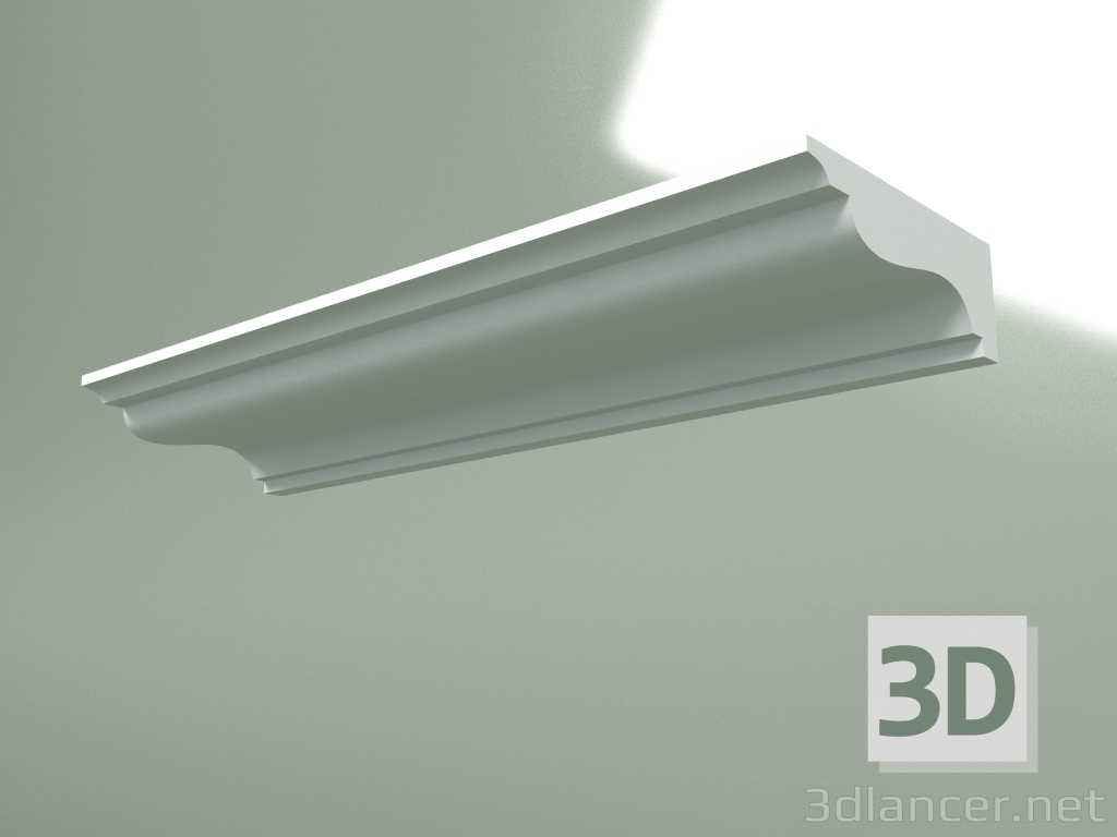 3d model Gypsum molding MT206 - preview