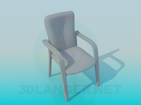 3D modeli Стул - önizleme