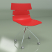 3d model Return chair on wheels (red) - preview