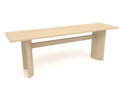 Table à manger DT 05 (2200x600x750, bois blanc)