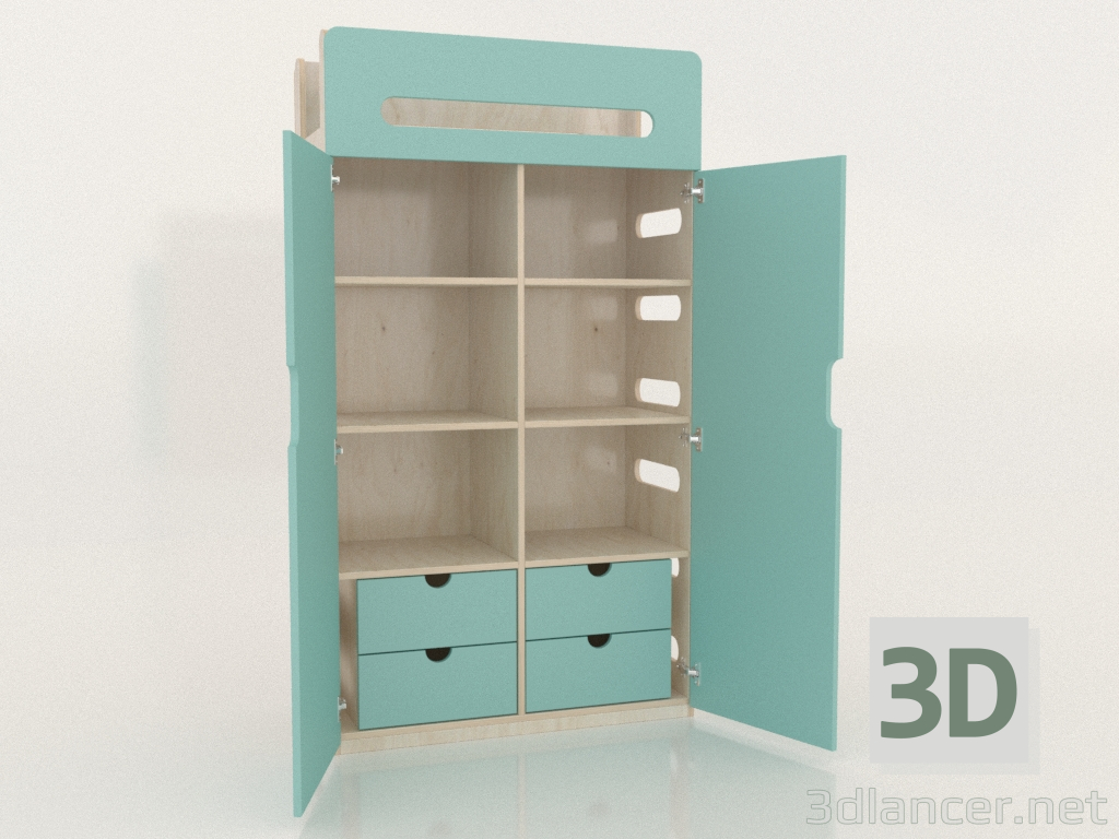 modèle 3D Armoire ouverte MOVE WF (WTMWF1) - preview