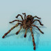 Modelo 3d Aranha - preview