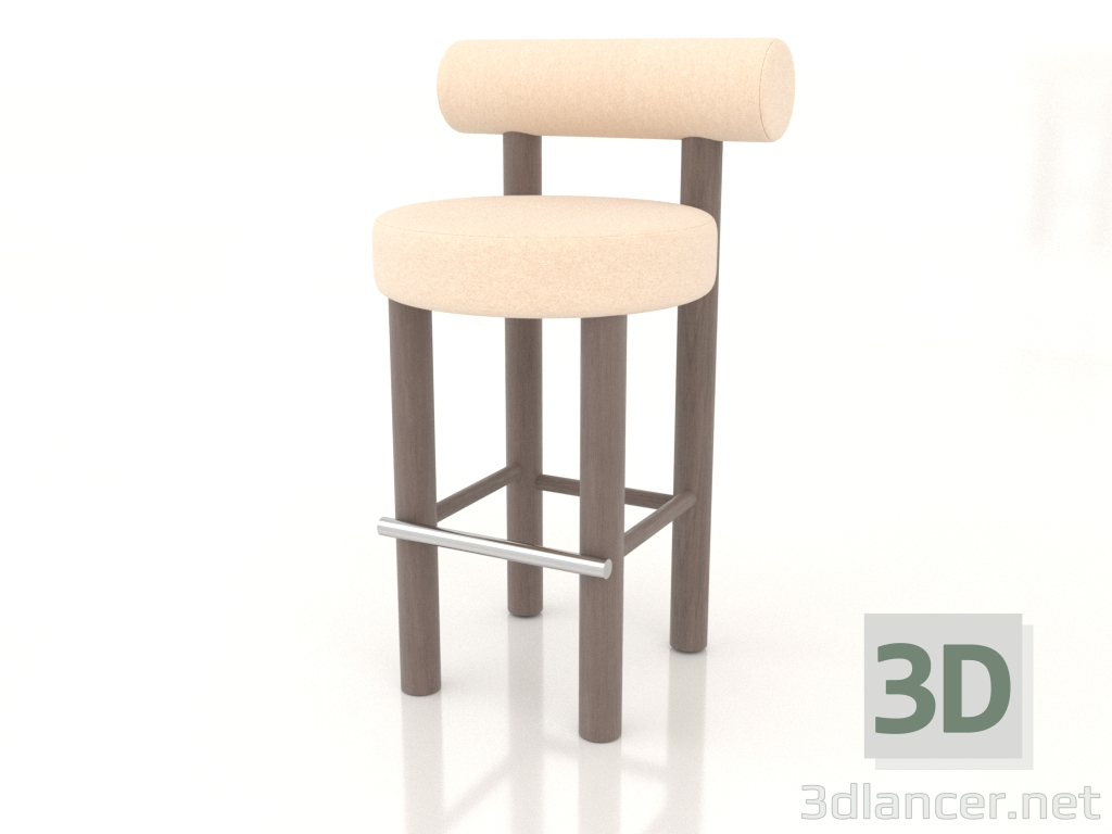 3d model Silla de bar Gropius CS2 - vista previa