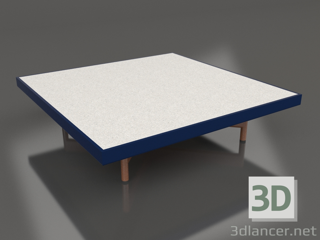 3D Modell Quadratischer Couchtisch (Nachtblau, DEKTON Sirocco) - Vorschau