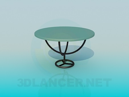 Modelo 3d Mesa de café - preview