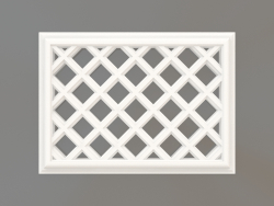 Grilles de ventilation en plâtre VR 004 (129x179x12)