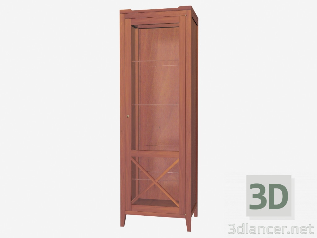 Modelo 3d Uma única vitrine CW001 - preview