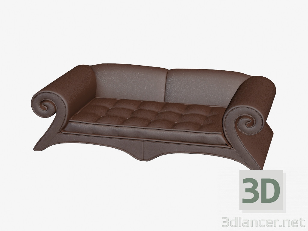 3d model Sofá g160 - vista previa