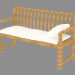 3d model The garden bench - preview