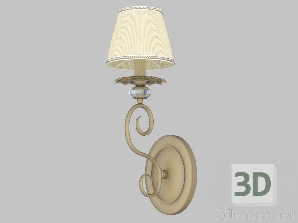 3d model Aplique de Dorotea (1091-1W) - vista previa