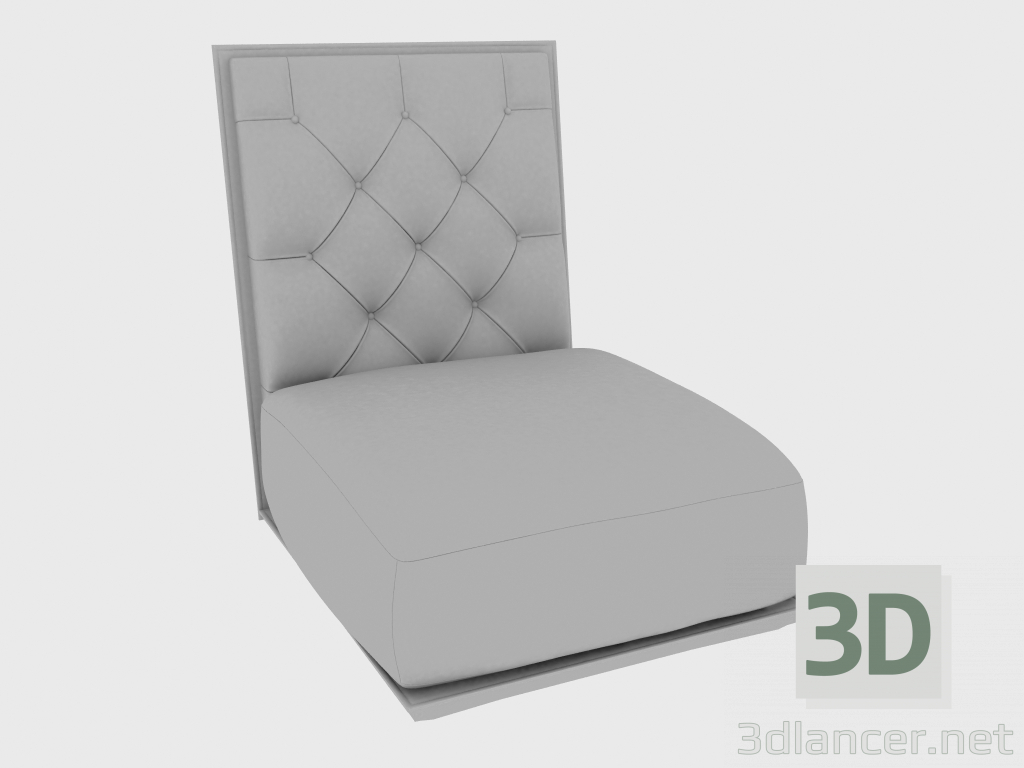 3d model Armchair NAPOLEON (73x87xH94) - preview