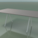 3d model Rectangular table 5411 (H 74 - 99x200 cm, laminate Fenix F04, V12) - preview