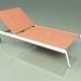 3d model Chaise longue 007 (Metal Milk, Batyline Orange) - vista previa