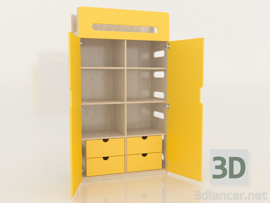 3d model Open wardrobe MOVE WF (WYMWF1) - preview