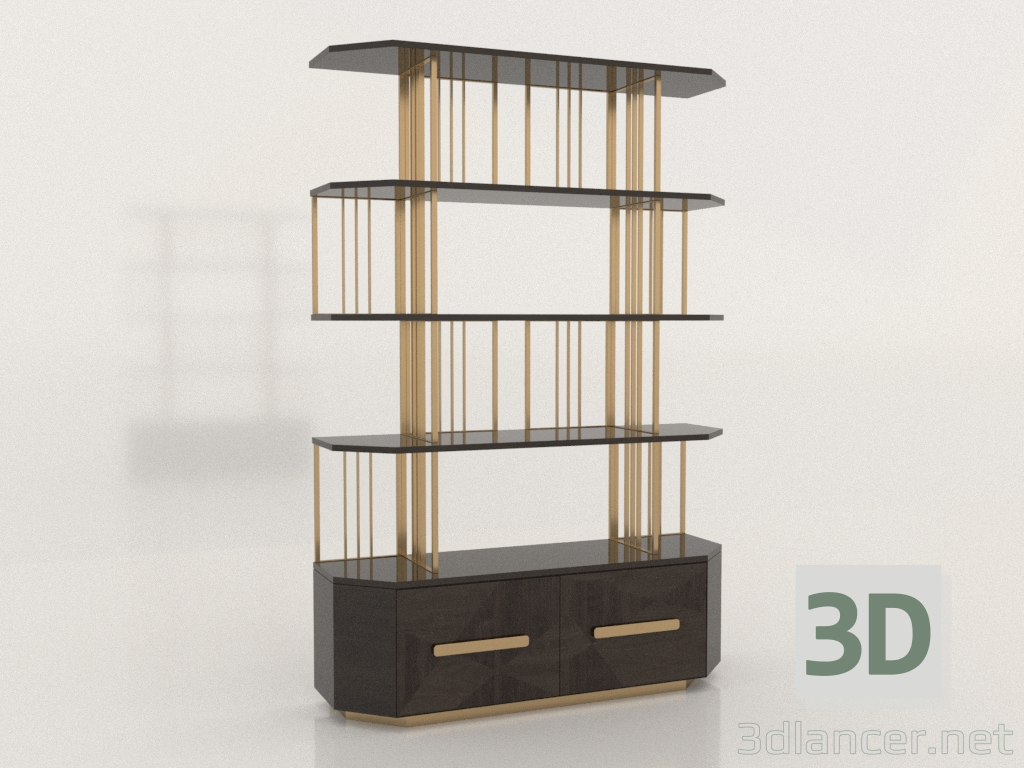 modello 3D Shelve - anteprima