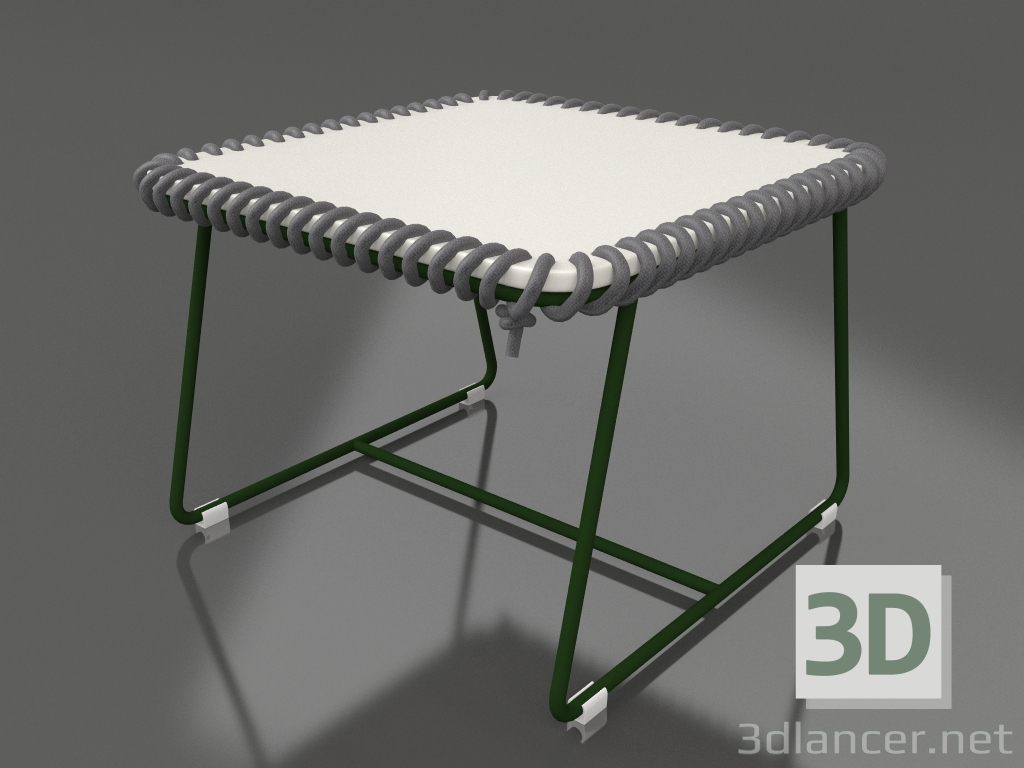 3d model Mesa de centro (verde botella) - vista previa