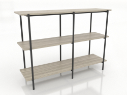 Ripiano 3 1200X350X860 mm (rovere schiarito)