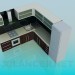 modello 3D Cucina - anteprima