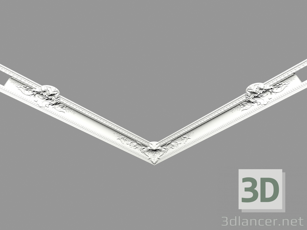 modello 3D Cornicioni modellati (KF86ts, KF86a, KF86u) - anteprima