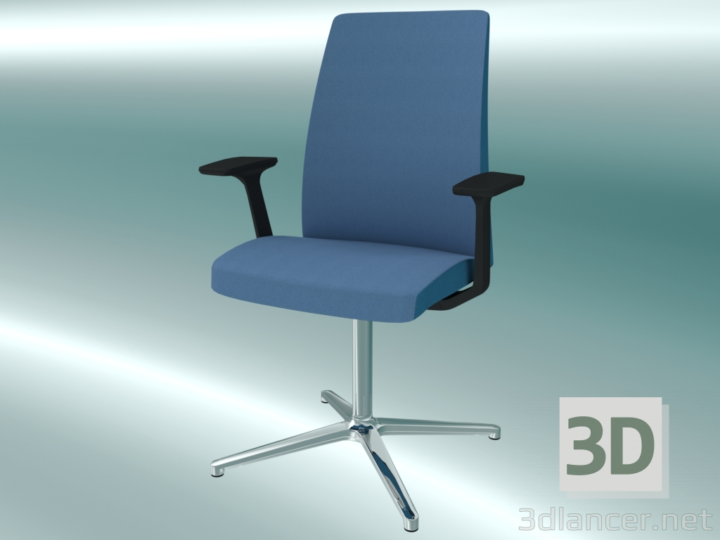 3d model Silla de visitante (10F P60) - vista previa