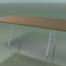 Modelo 3d Mesa retangular 5411 (H 74 - 99x200 cm, laminado Fenix F05, V12) - preview