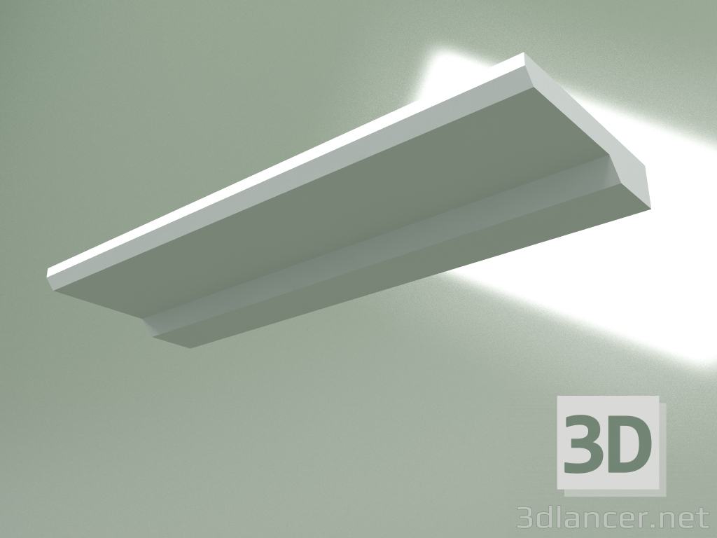 3d model Gypsum molding MT208 - preview