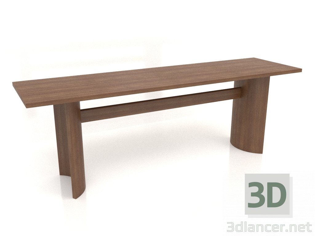 3d модель Стіл обідній DT 05 (2200х600х750, wood brown light) – превью