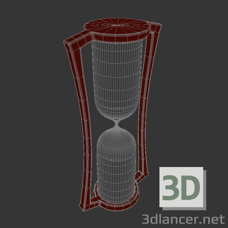 3d модель Песочные часы – превью