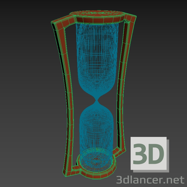 3d модель Песочные часы – превью