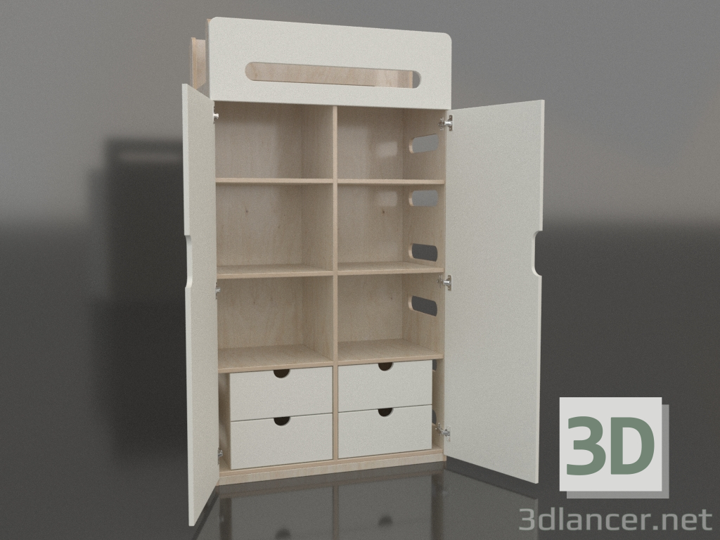 3d model Armario abierto MOVE WF (WWMWF1) - vista previa