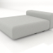 3d model Chaise longue-cama 130 - vista previa